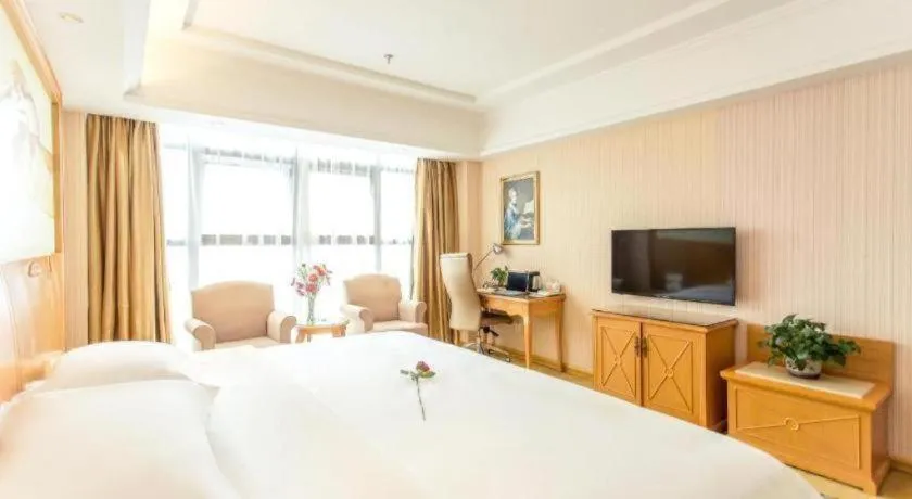 Bed in Vienna Hotel Jiangsu Kunshan Changjiang North Road Fenghuangcheng