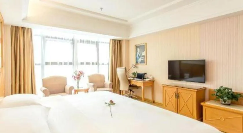 Bed in Vienna Hotel Jiangsu Kunshan Changjiang North Road Fenghuangcheng
