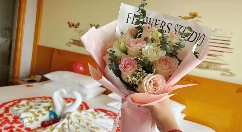 Bed in Vienna Hotel Guiyang North Station Dream City