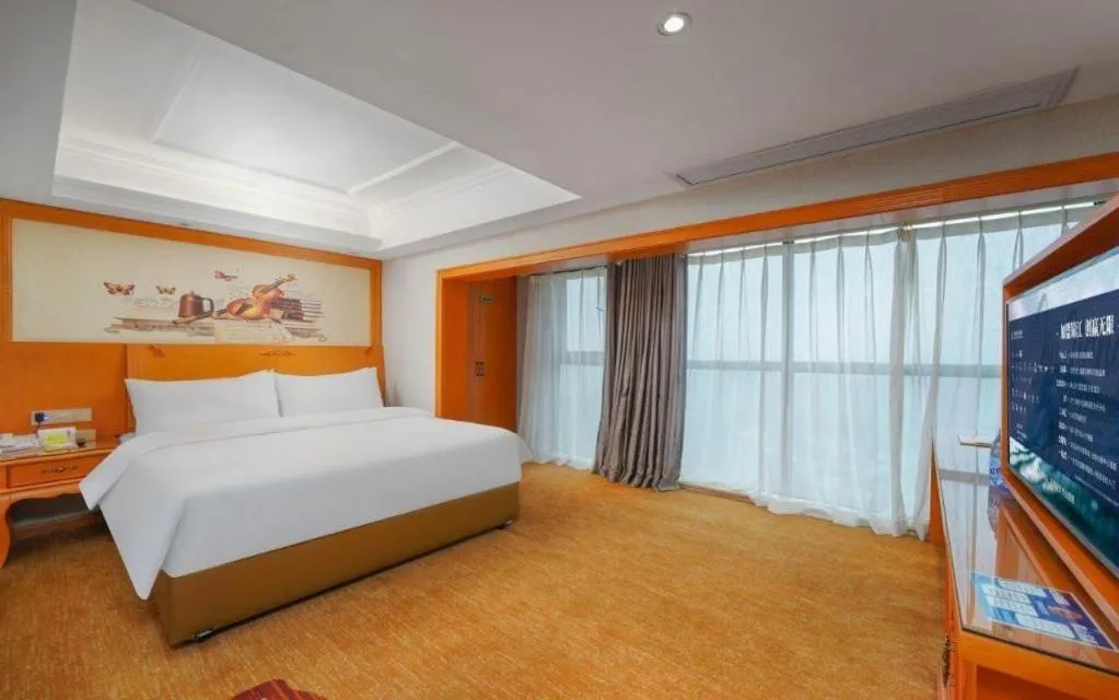 Bed in Vienna Hotel Guiyang North Station Dream City