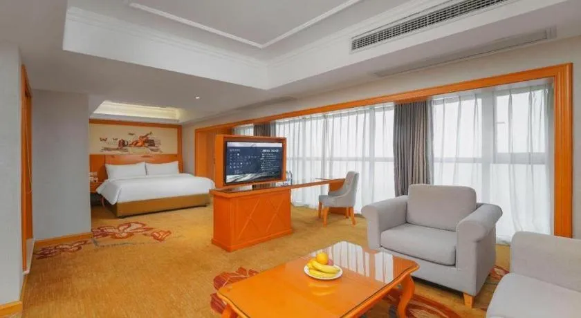 Bed in Vienna Hotel Guiyang North Station Dream City
