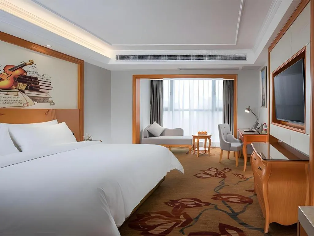 Bed in Vienna Hotel Guiyang North Station Dream City