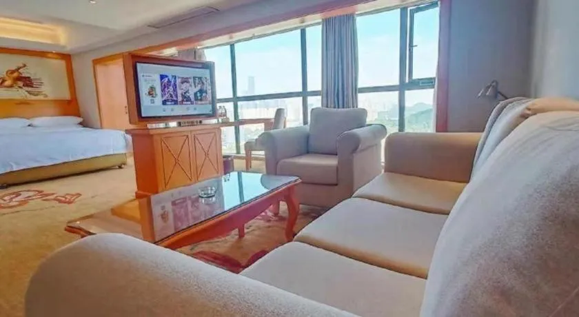 Bed in Vienna Hotel Guiyang North Station Dream City