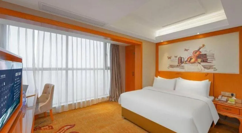 Bed in Vienna Hotel Guiyang North Station Dream City