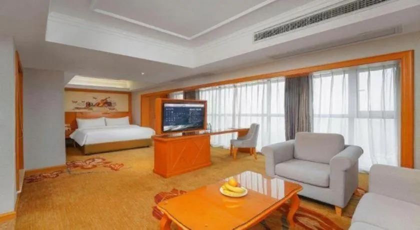 Bed in Vienna Hotel Guiyang North Station Dream City