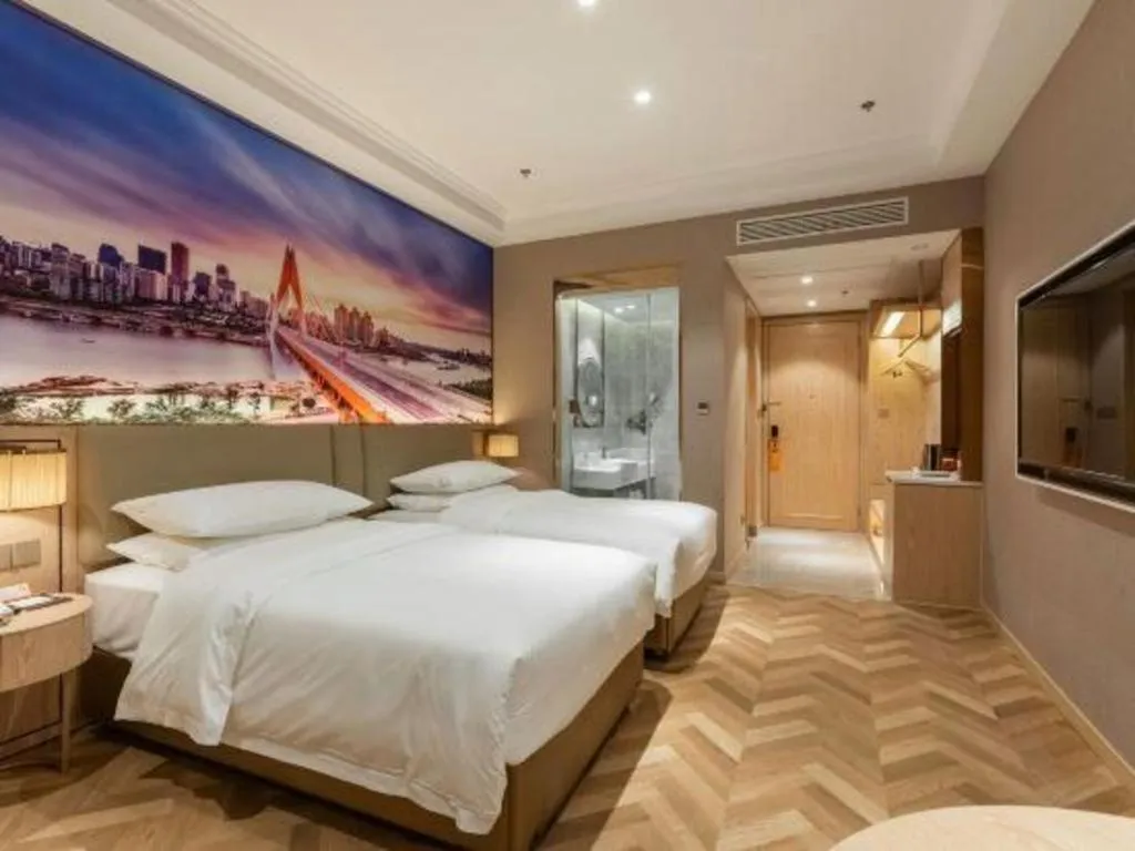 Bed in Vienna Hotel Jiangsu Dongtai Wanghai West Road