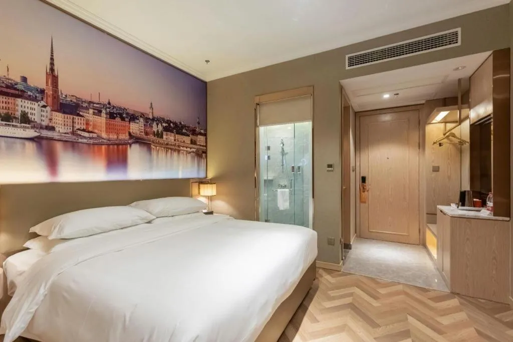 Bed in Vienna Hotel Jiangsu Dongtai Wanghai West Road