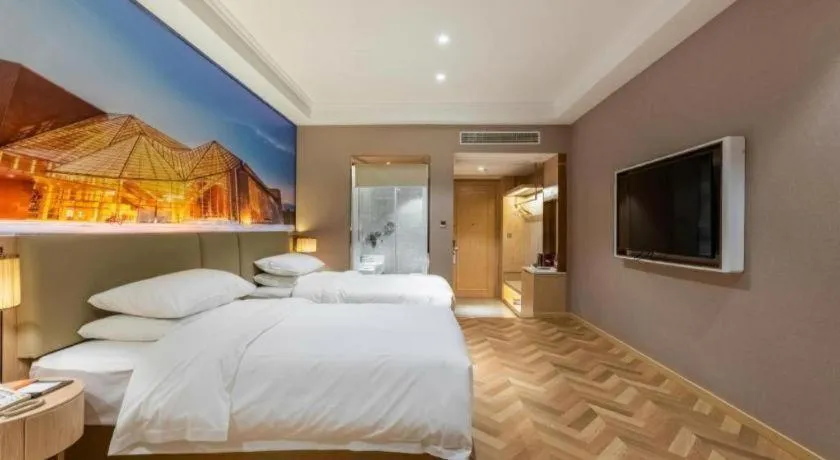 Bed in Vienna Hotel Jiangsu Dongtai Wanghai West Road