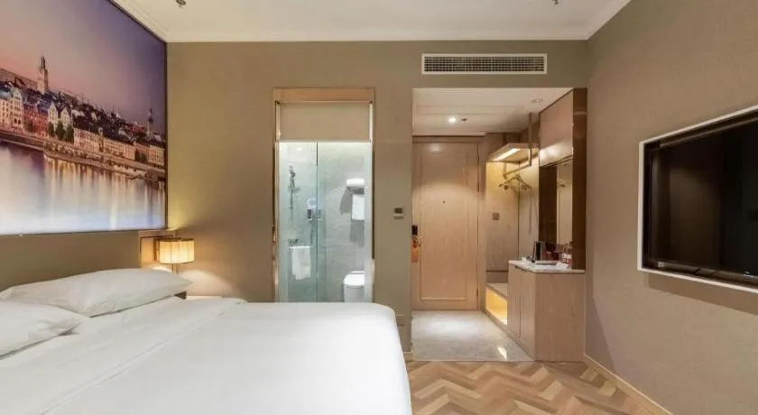 Bed in Vienna Hotel Jiangsu Dongtai Wanghai West Road