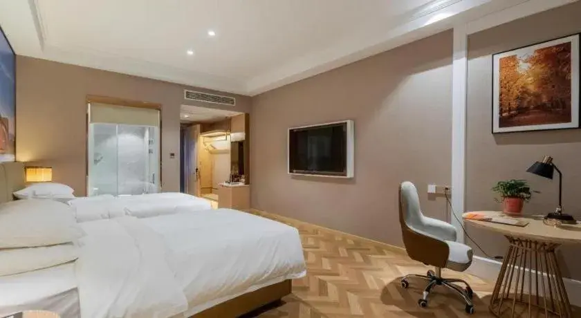 Bed in Vienna Hotel Jiangsu Dongtai Wanghai West Road Bed in Vienna Hotel Jiangsu Dongtai Wanghai West Road