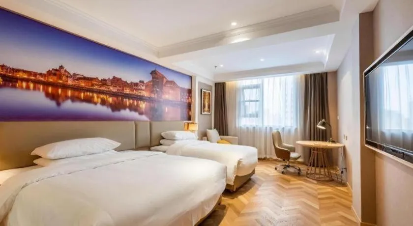 Bed in Vienna Hotel Jiangsu Dongtai Wanghai West Road