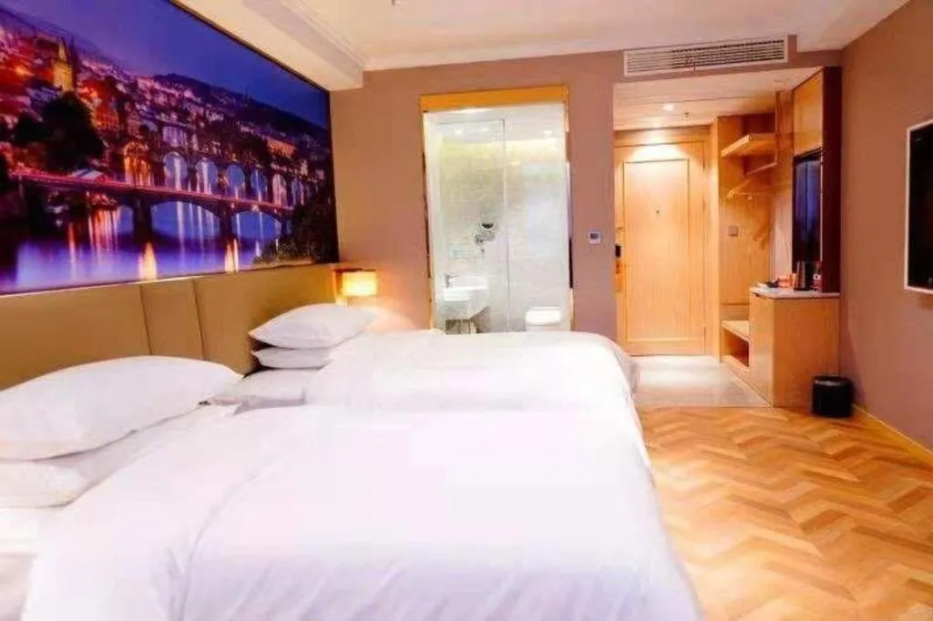 Bed in Vienna Hotel Jiangsu Dongtai Wanghai West Road