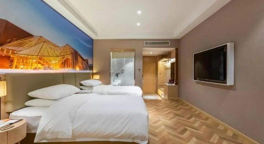 Bed in Vienna Hotel Jiangsu Dongtai Wanghai West Road