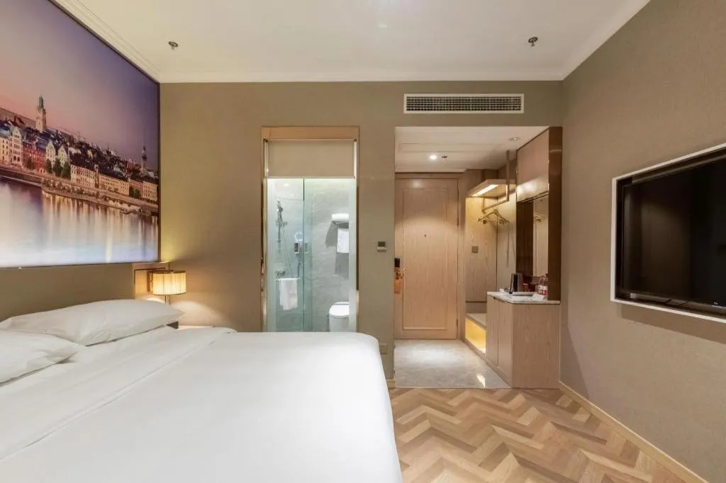 Bed in Vienna Hotel Jiangsu Dongtai Wanghai West Road
