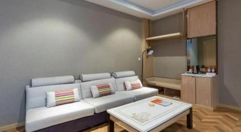 Bed in Vienna Hotel Jiangsu Dongtai Wanghai West Road