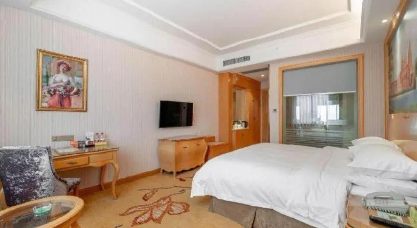 Bed in Vienna Hotel Changsha Yanghu Hanpu