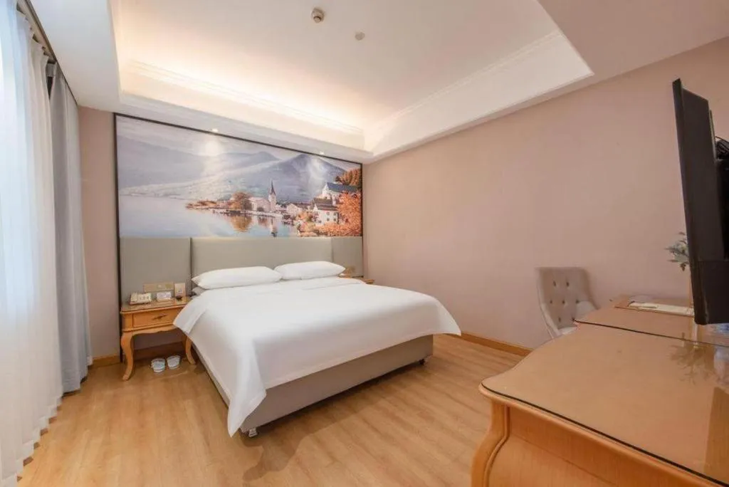 Bed in Vienna Hotel Changsha Yanghu Hanpu