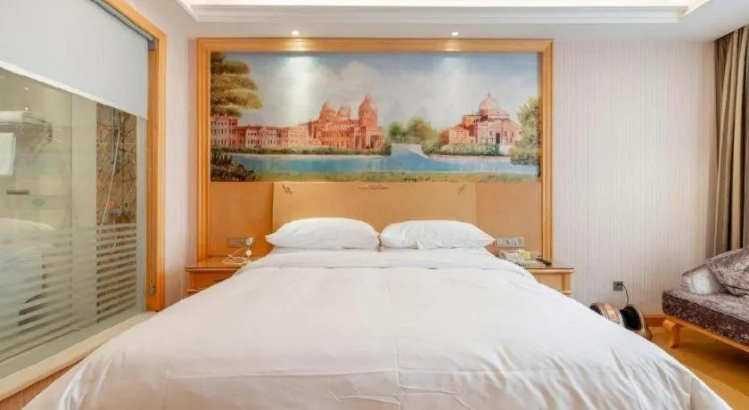 Bed in Vienna Hotel Changsha Yanghu Hanpu