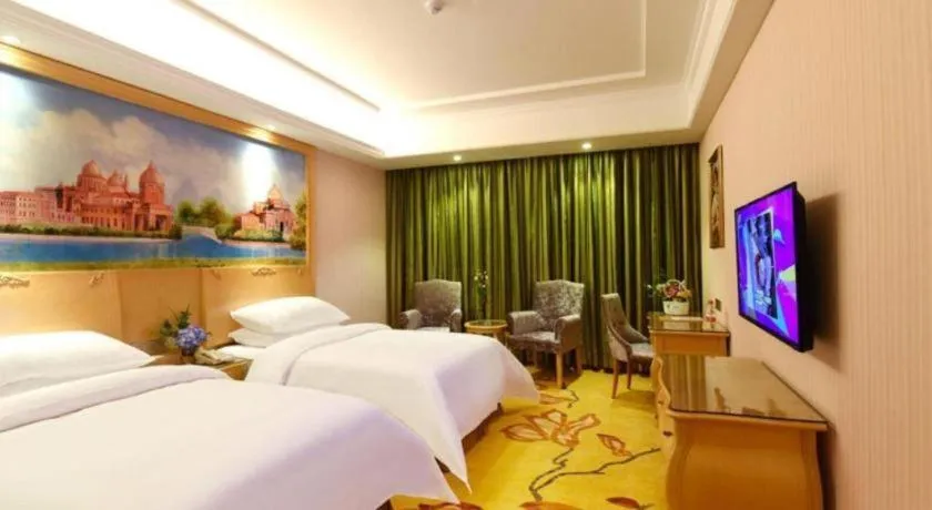 Bed in Vienna Hotel Changsha Yanghu Hanpu