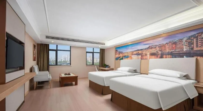 Bed in Vienna Hotel Hubei Xiaogan Beijing Road