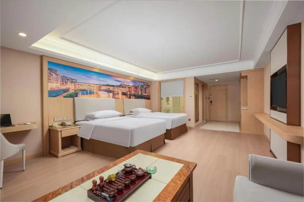 Bed in Vienna Hotel Hubei Xiaogan Beijing Road