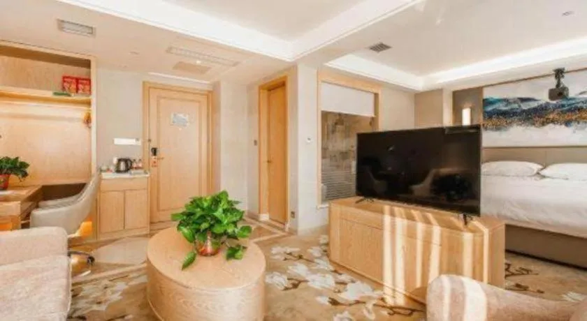 Bed in Vienna Hotel Shaanxi Xianyang Huitong China Square