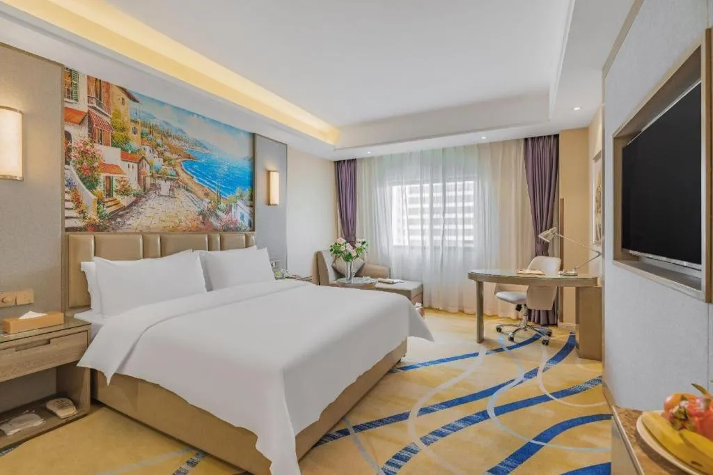 Bed in Venus International Hotel Kunming Baiyun Road Tongde Square