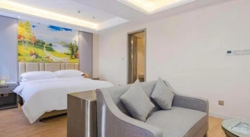 Bed in Venus International Hotel Kunming Baiyun Road Tongde Square