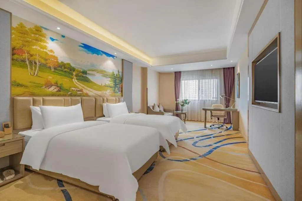 Bed in Venus International Hotel Kunming Baiyun Road Tongde Square