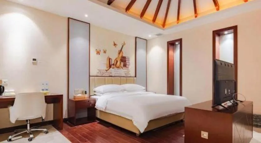 Bed in Venus International Hotel Kunming Baiyun Road Tongde Square