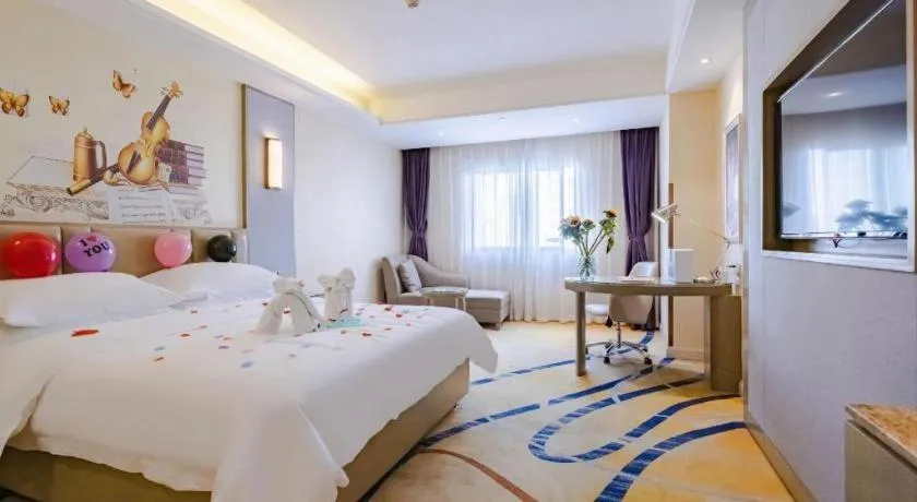 Bed in Venus International Hotel Kunming Baiyun Road Tongde Square