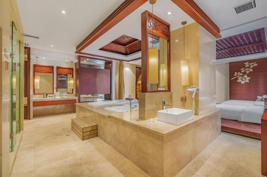 Bed in Venus International Hotel Kunming Baiyun Road Tongde Square