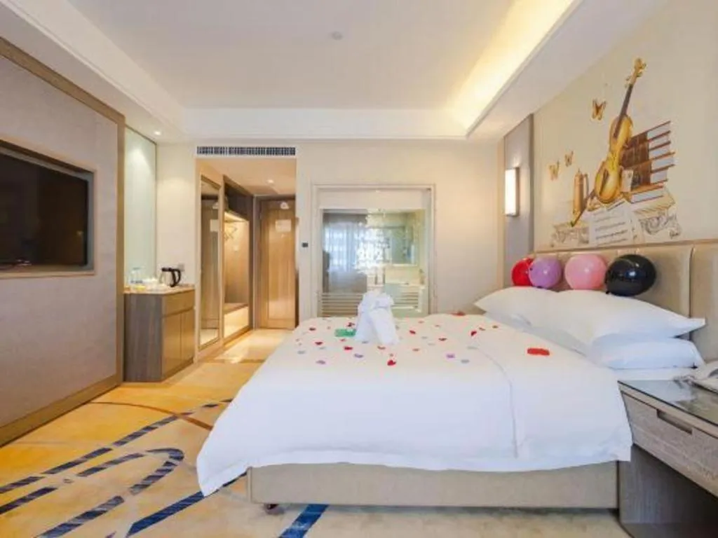 Bed in Venus International Hotel Kunming Baiyun Road Tongde Square