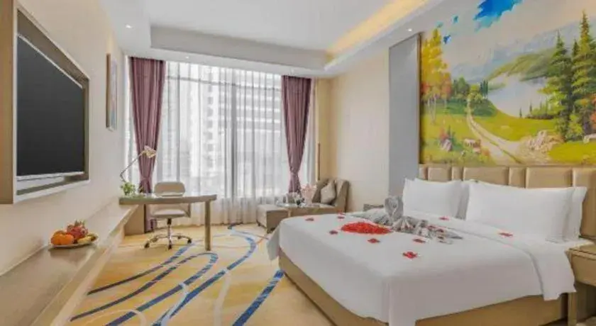 Bed in Venus International Hotel Kunming Baiyun Road Tongde Square Bed in Venus International Hotel Kunming Baiyun Road Tongde Square