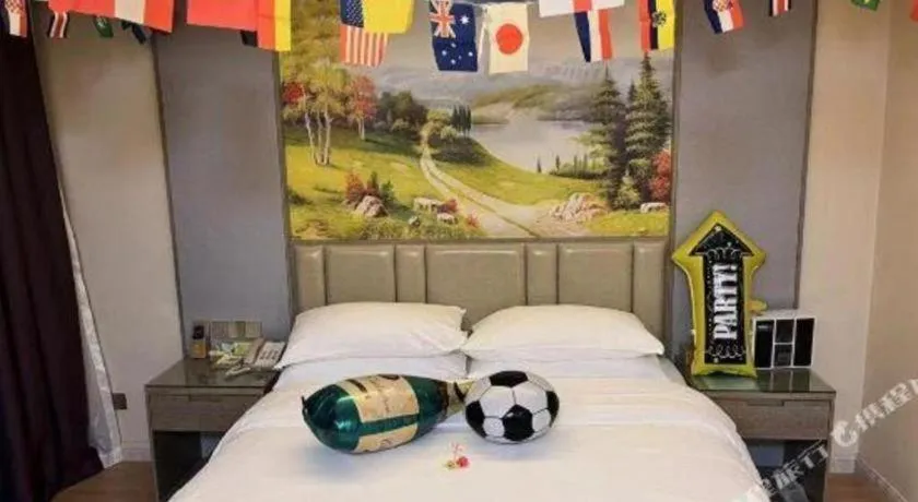 Bed in Venus International Hotel Kunming Baiyun Road Tongde Square