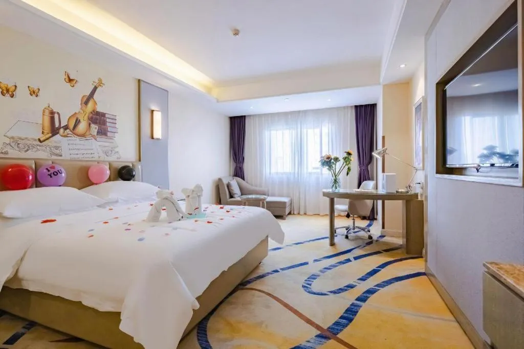 Bed in Venus International Hotel Kunming Baiyun Road Tongde Square