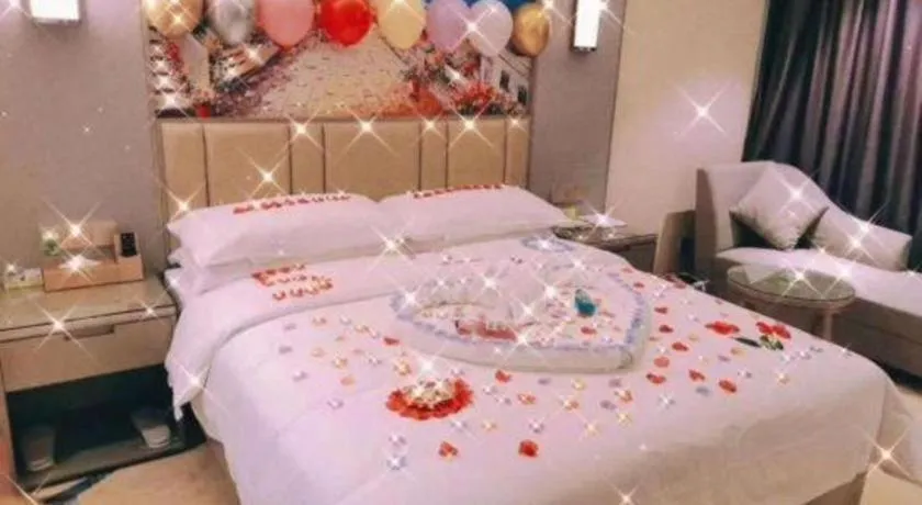 Bed in Venus International Hotel Kunming Baiyun Road Tongde Square