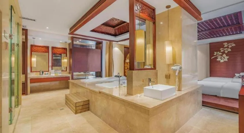 Bed in Venus International Hotel Kunming Baiyun Road Tongde Square