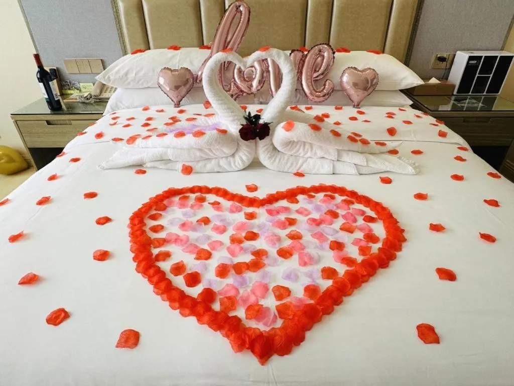 Bed in Venus International Hotel Kunming Baiyun Road Tongde Square