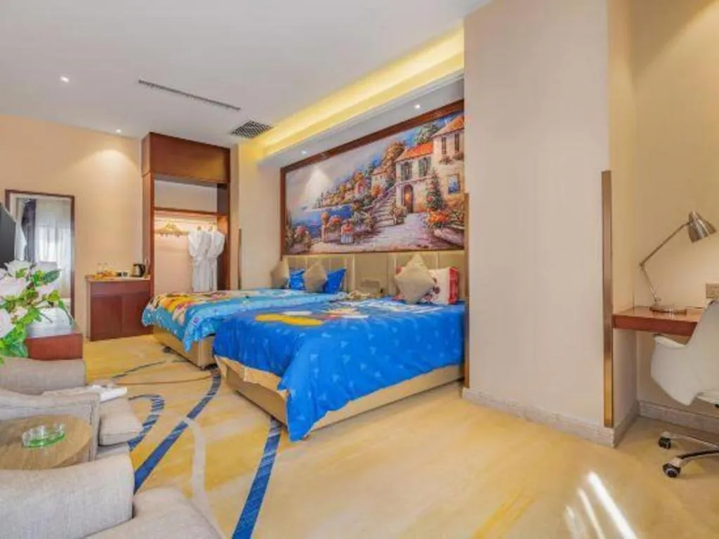 Bed in Venus International Hotel Kunming Baiyun Road Tongde Square