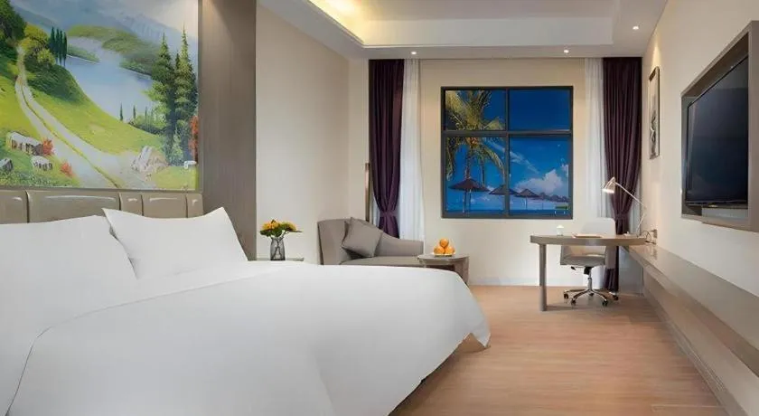 Bed in Venus International Hotel Kunming Baiyun Road Tongde Square