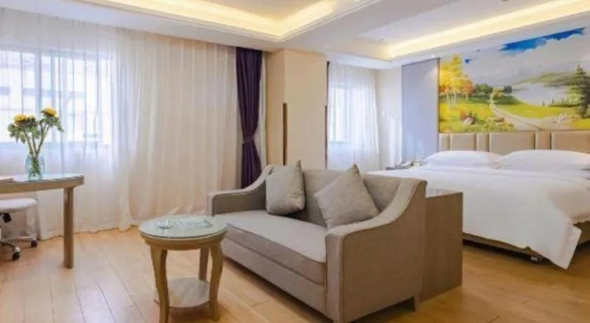 Bed in Venus International Hotel Kunming Baiyun Road Tongde Square