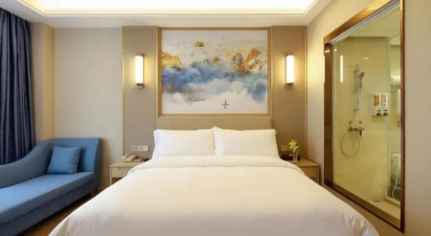 Bed in Vienna Hotel Baoshan Yongchang Road Bed in Vienna Hotel Baoshan Yongchang Road