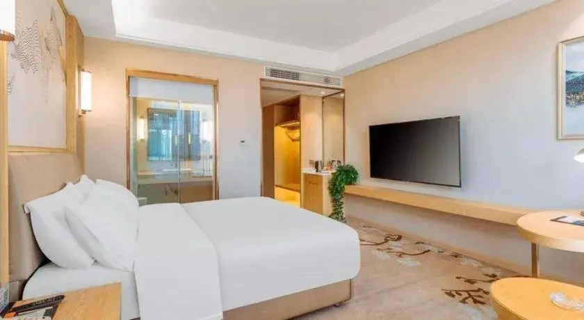 Bed in Vienna Hotel Baoshan Yongchang Road Bed in Vienna Hotel Baoshan Yongchang Road