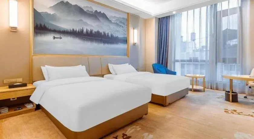 Bed in Vienna Hotel Baoshan Yongchang Road Bed in Vienna Hotel Baoshan Yongchang Road