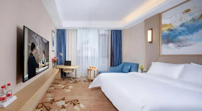 Bed in Vienna Hotel Baoshan Yongchang Road Bed in Vienna Hotel Baoshan Yongchang Road