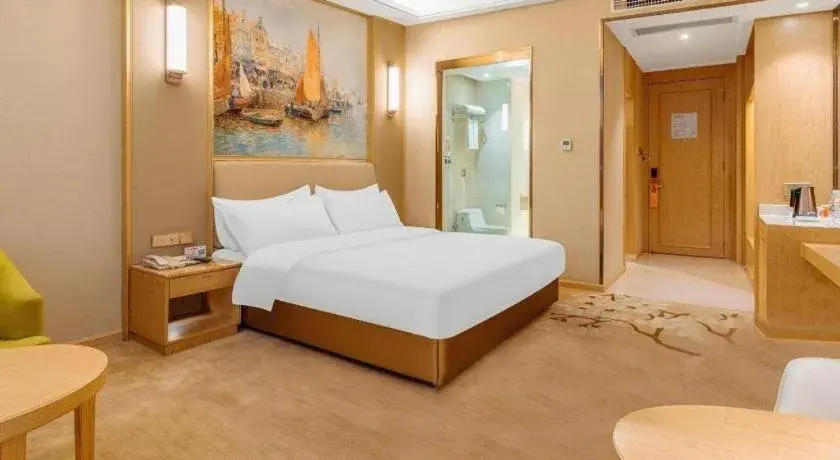 Bed in Vienna Hotel Baoshan Yongchang Road Bed in Vienna Hotel Baoshan Yongchang Road