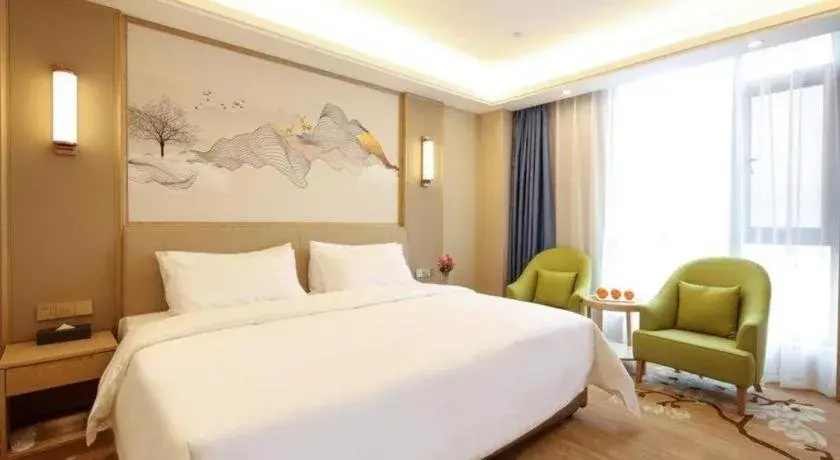 Bed in Vienna Hotel Baoshan Yongchang Road Bed in Vienna Hotel Baoshan Yongchang Road