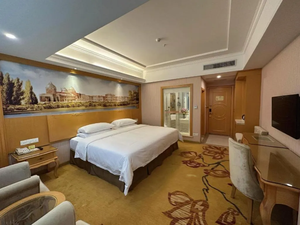 Bed in Vienna Hotel Guangdong Huiyang Qiuchang Yingbin Road