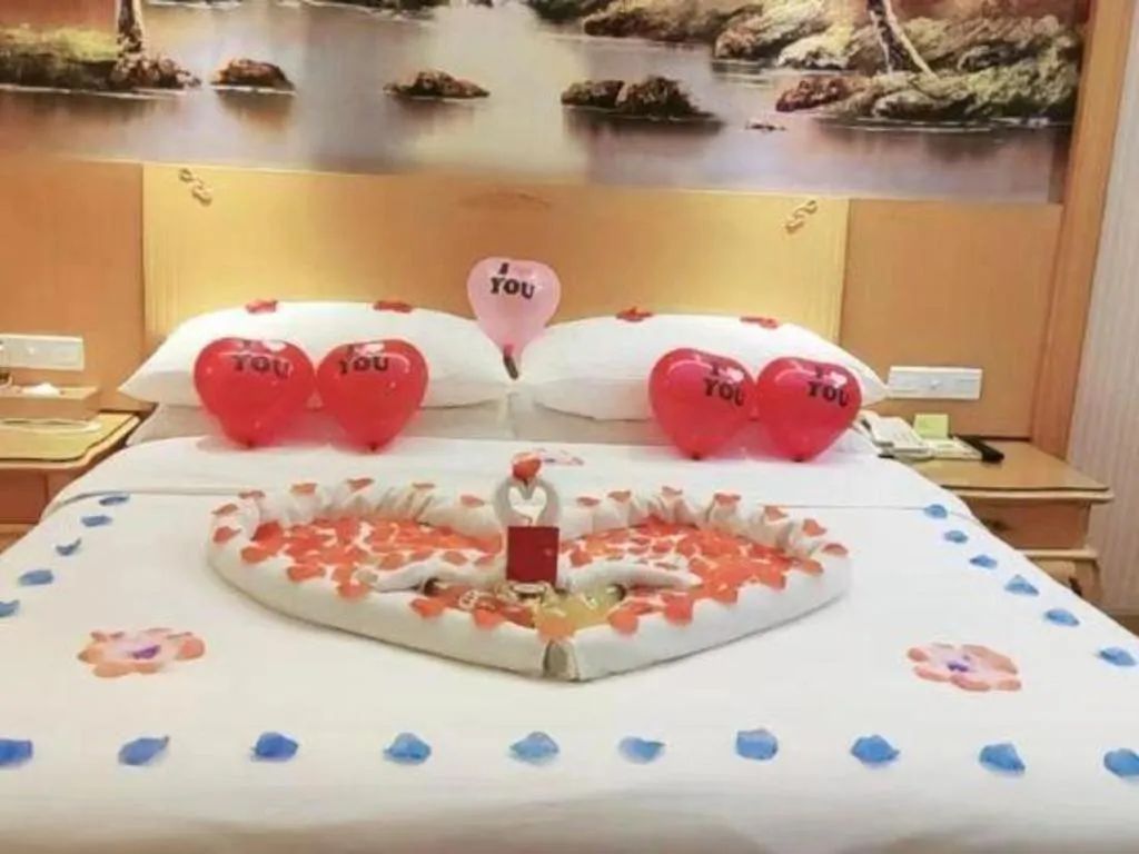 Bed in Vienna Hotel Guangdong Huiyang Qiuchang Yingbin Road